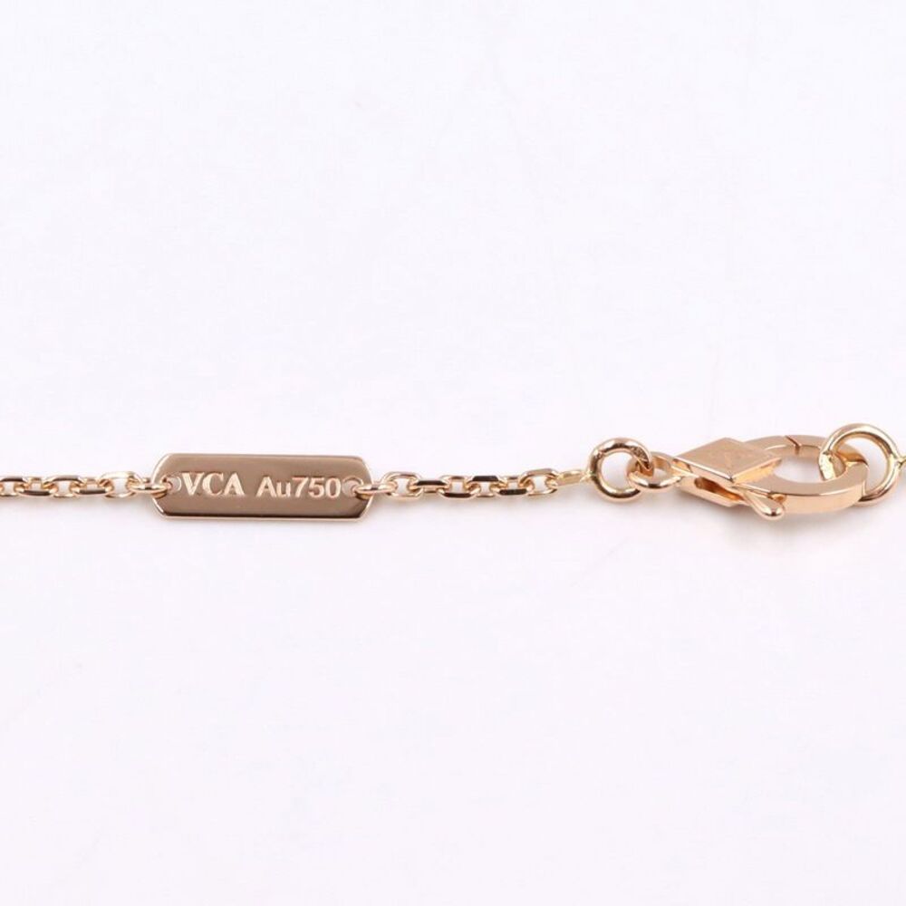 Van Cleef & Arpels Vintage Alhambra Au750 Necklace - Picture 3 of 7